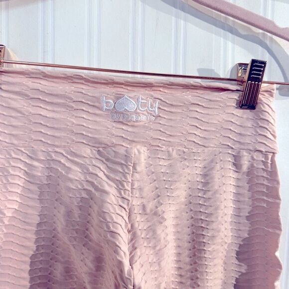 Booty by Brabants Pink Textured Leggings - Picture 6 of 8